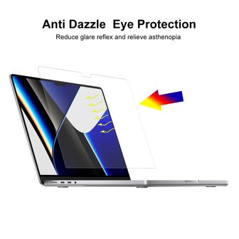 MacBook Pro 14,2 inch - Screen Protector  - Model: A2442 / A2779 (2021-2023)